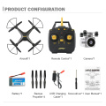 2018 Newest JJRC H68 Drone HD Camera WIFI Adjustable Camera 4CH 6-Axis Quadcopter Altitude Hold 20 Mins Long Fly Time